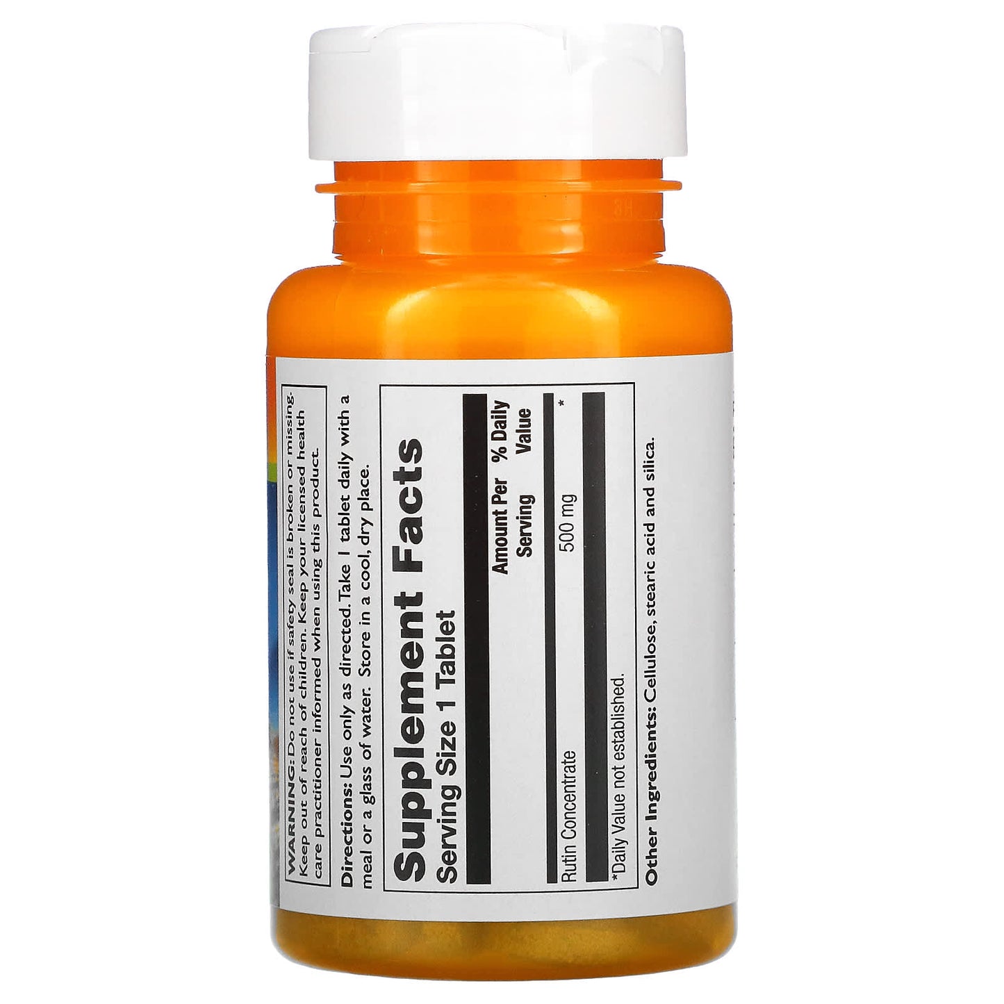 Thompson, Rutin 500 mg, 60 Tablets UPC 031315198403 | HiLife Vitamins