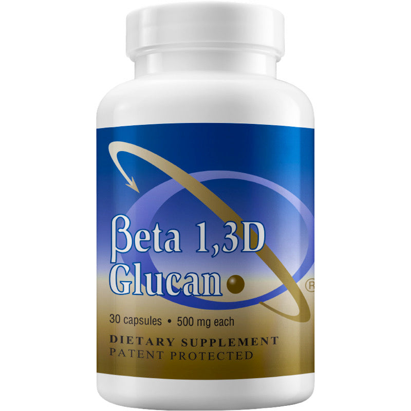 Transfer Point, Beta 1, 3-D Glucan 500 mg, 30 Capsules UPC 856050000039 | HiLife Vitamins