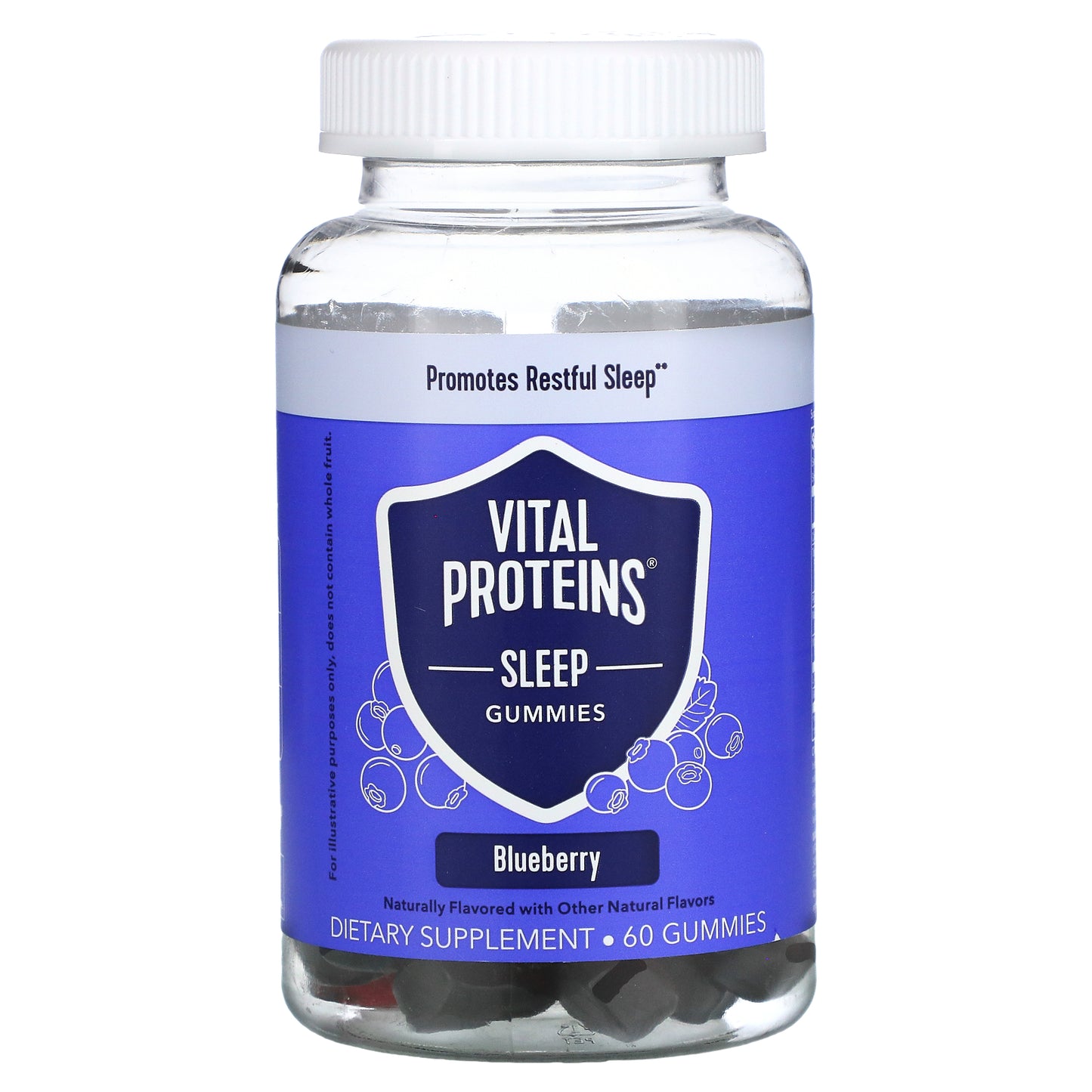 Vital Proteins, Sleep Gummies, Blueberry, 60 gummies UPC 850019568899 | HiLife Vitamins