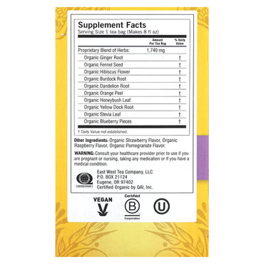 Yogi Tea Company, Berry Detox Tea, 16 UPC 076950450677 | HiLife Vitamins