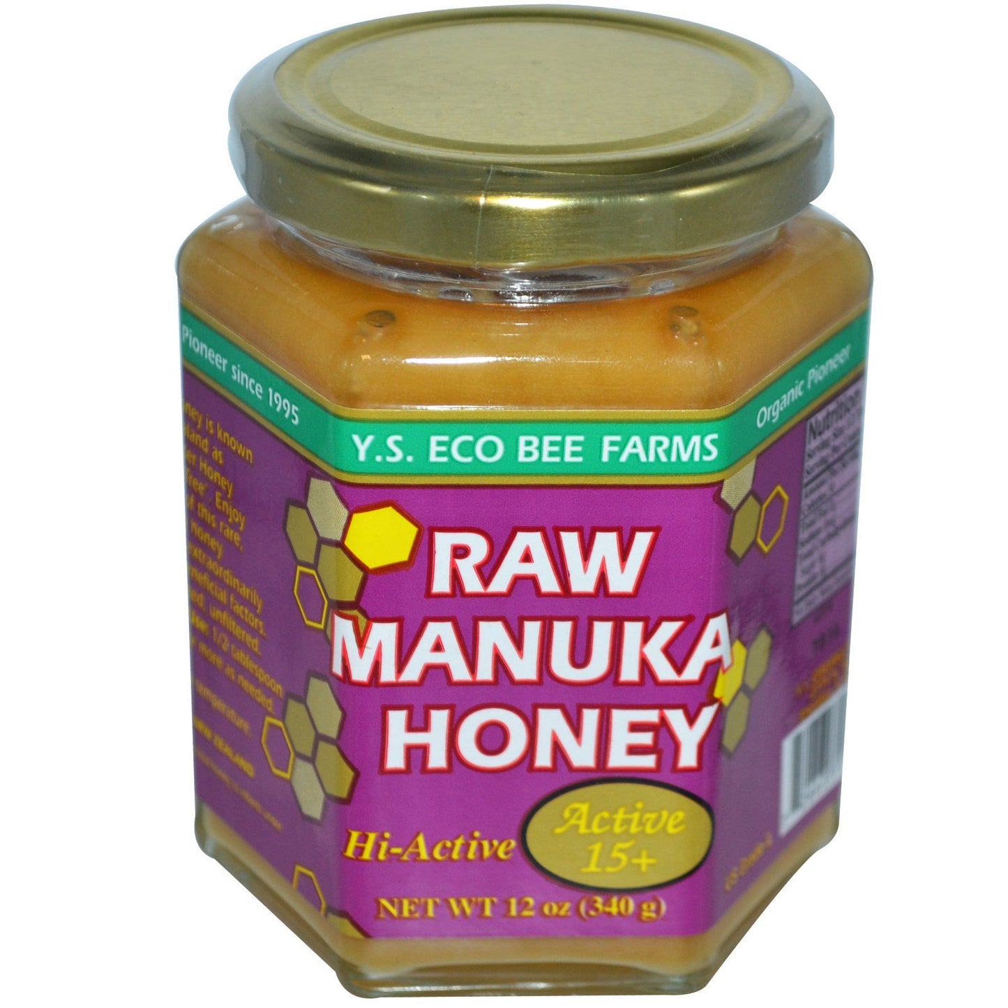 YS Bee Farm, Raw Manuka Honey, 12 Oz UPC 726635121148 | HiLife Vitamins