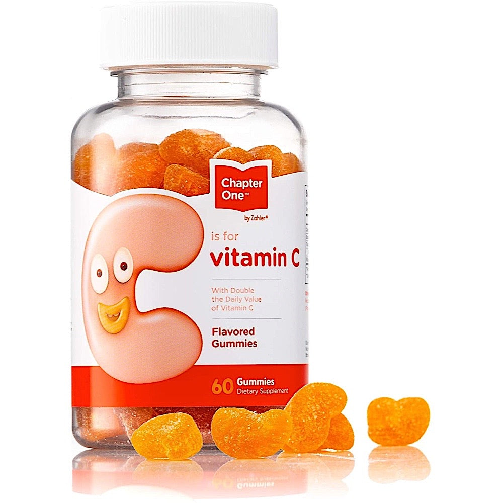 Zahler, Chapter One Vitamin C, 60 Gummies UPC 848998041076 | HiLife Vitamins