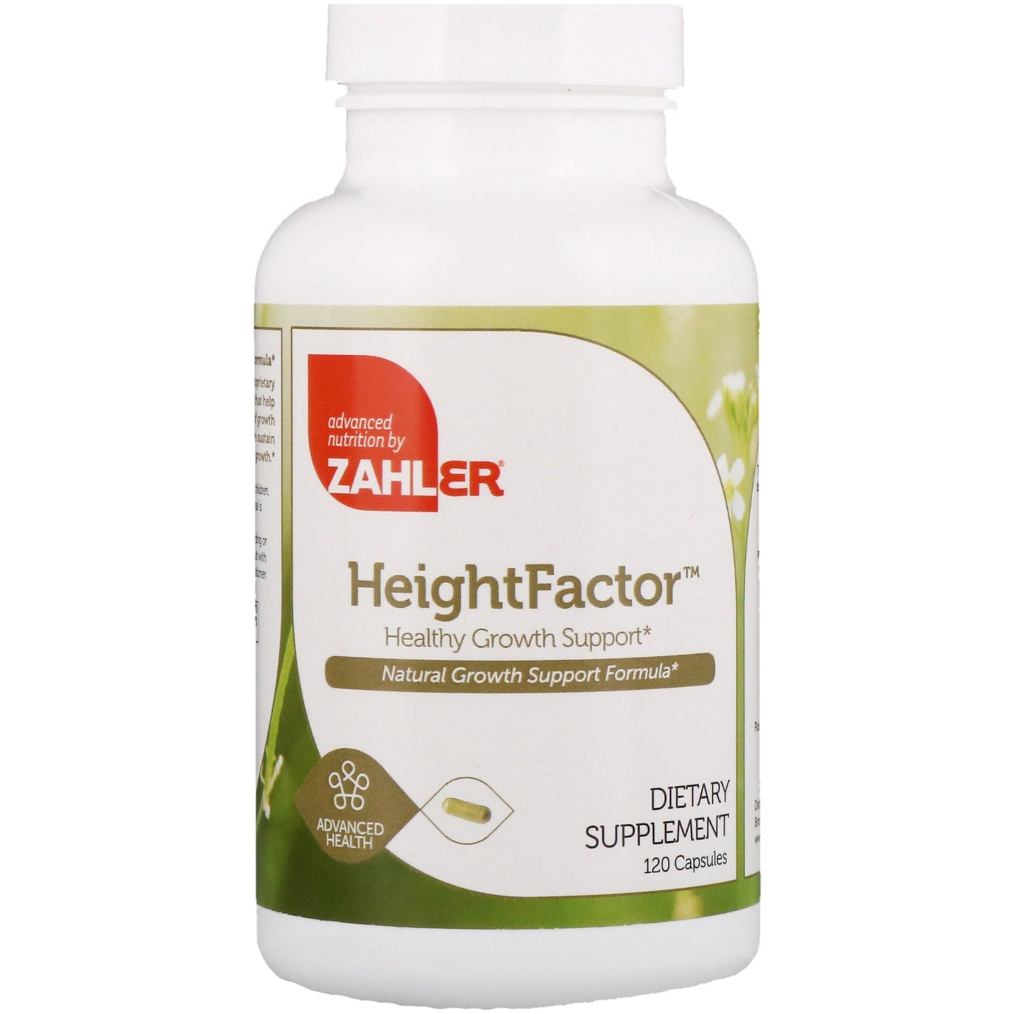 Zahler, Height Factor, 120 Capsules UPC 848998081119 | HiLife Vitamins