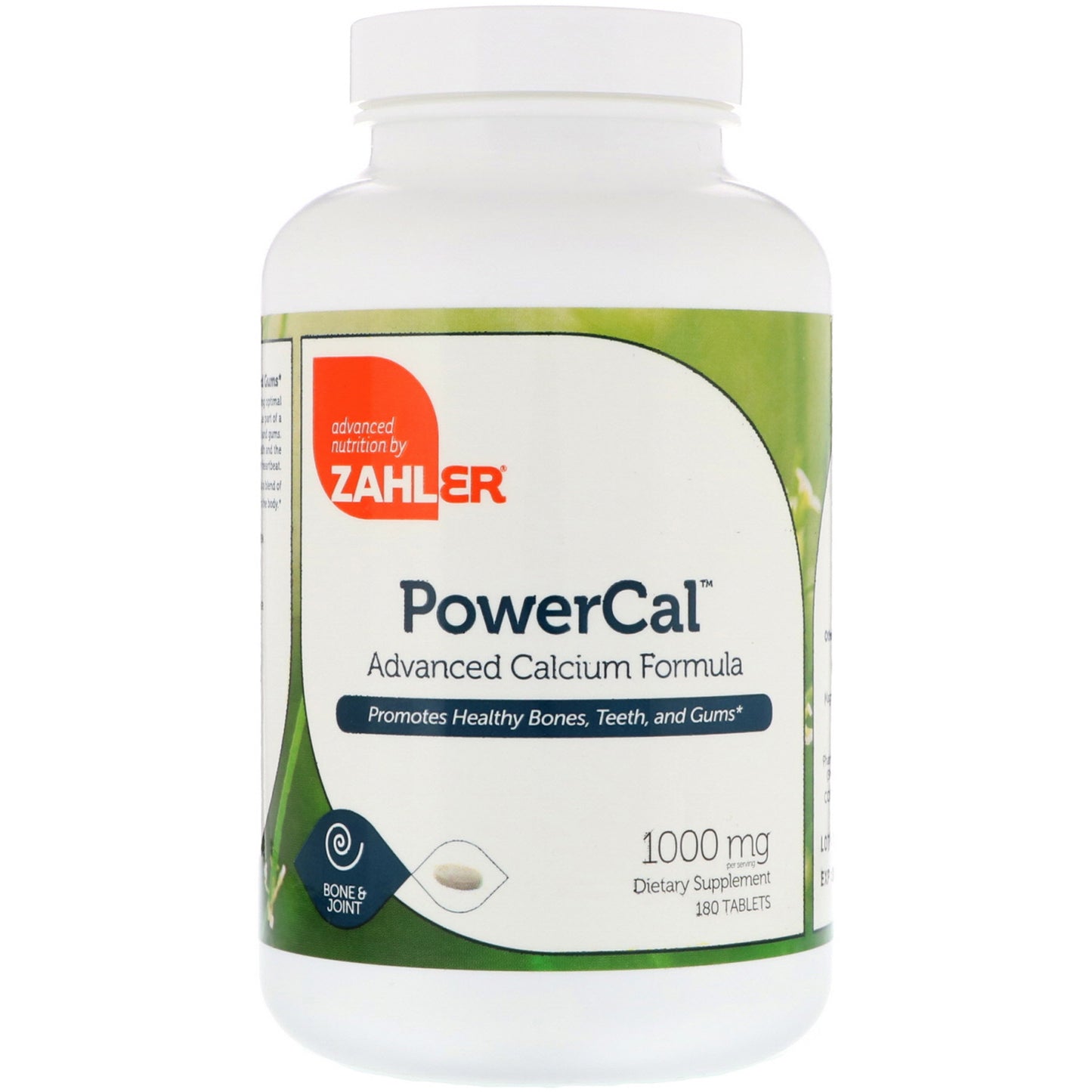 Zahler, PowerCal, 180 Tablets UPC 848998081379 | HiLife Vitamins