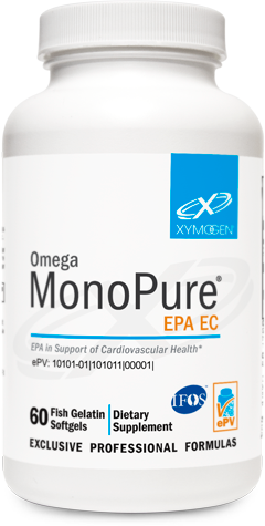 Xymogen, Xymogen, Omega MonoPure® EPA EC 60 Softgels UPC 871149006709 | HiLife Vitamins