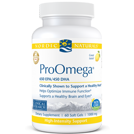 Nordic Naturals, ProOmega, Lemon Flavor, 60 Softgels UPC 768990121203 | HiLife Vitamins