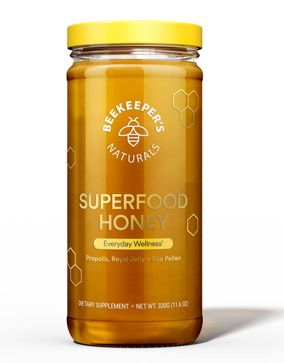 BeeKeeper's Naturals, Superfood Honey, 330 g UPC 628055142034 | HiLife Vitamins