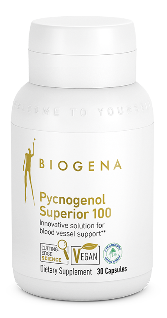 Biogena, Pycnogenol Superior 100 GOLD, 30 Capsules UPC 810046070284 | HiLife Vitamins
