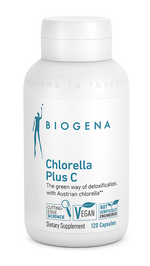 Biogena, Chlorella Plus C, 120 Capsules UPC 810046070482 | HiLife Vitamins