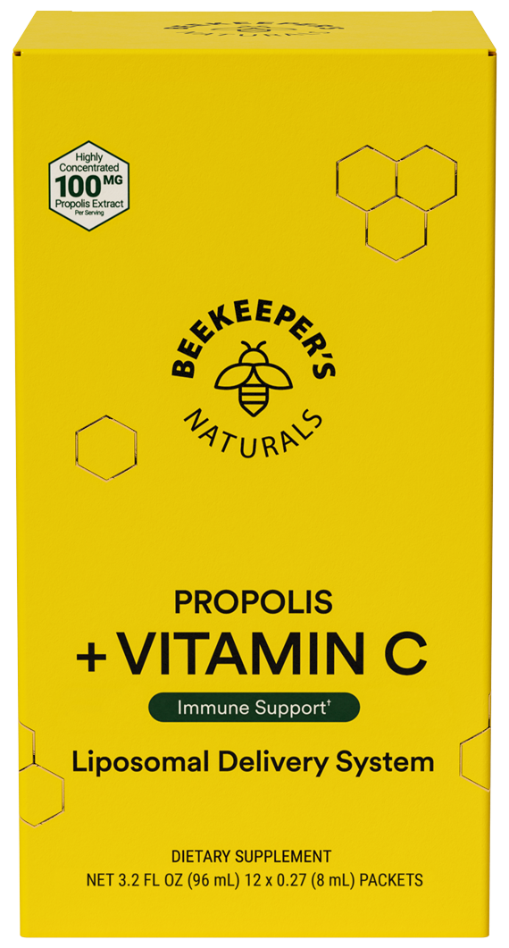 Propolis + Vitamin C 12 Packets UPC 834706000343 | HiLife Vitamins