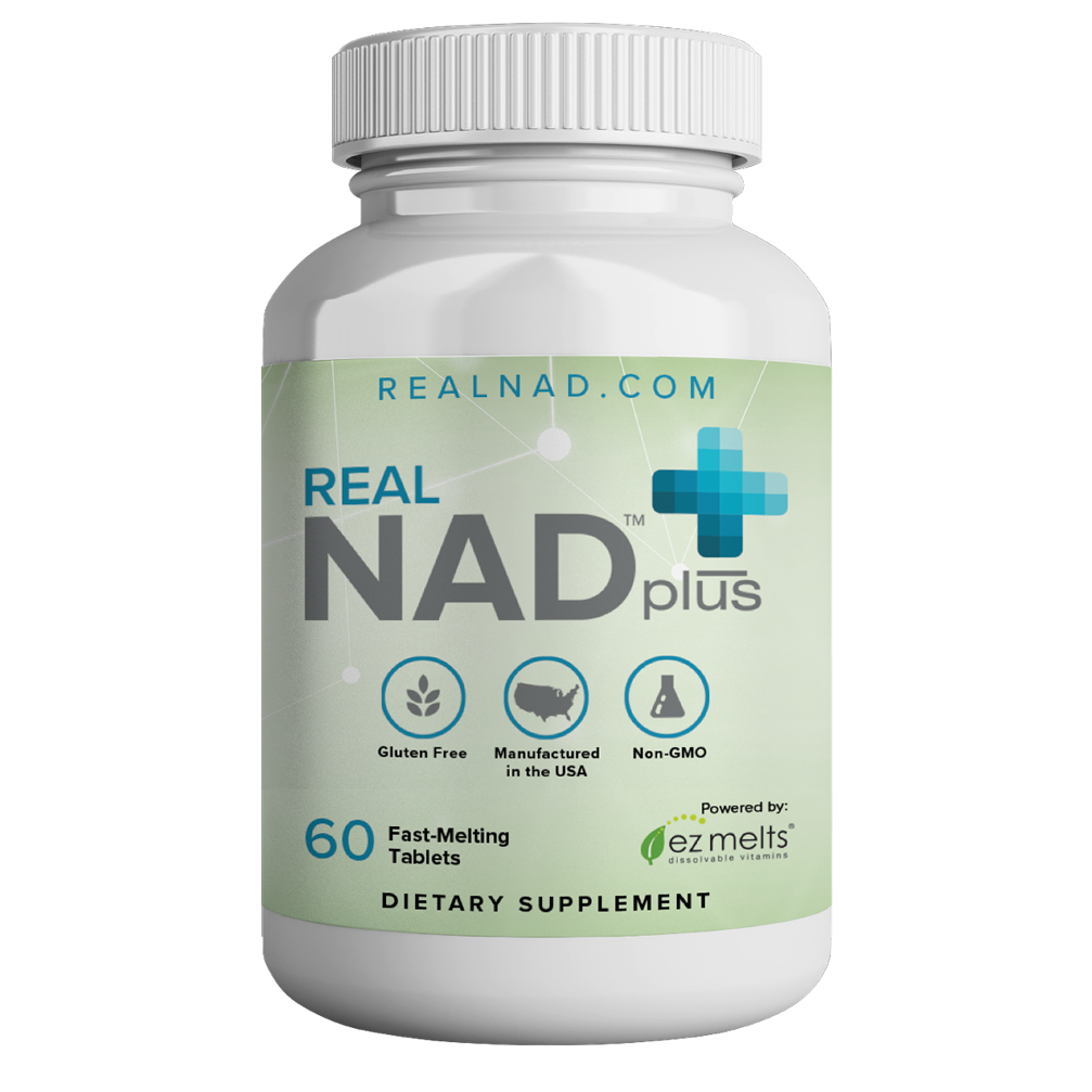 Avior, Real NAD, 60 EZ Melt Tablets UPC 868021000313 | HiLife Vitamins