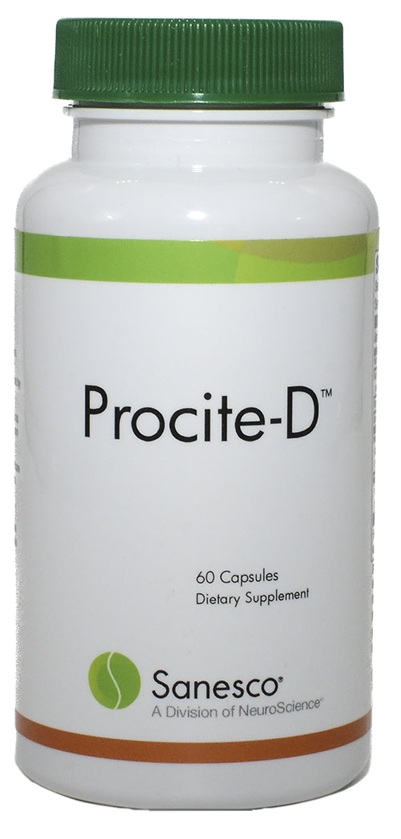 Sanesco, Procite-D™, 60 Capsules UPC 850005706052 | HiLife Vitamins