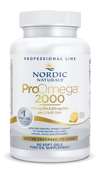 Nordic Naturals, ProOmega 2000 60, Softgels UPC 768990121388 | HiLife Vitamins