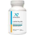 Xymogen, 5-MTHF Plus B12, Cherry, 30 Tablets UPC 871149004224 | HiLife Vitamins