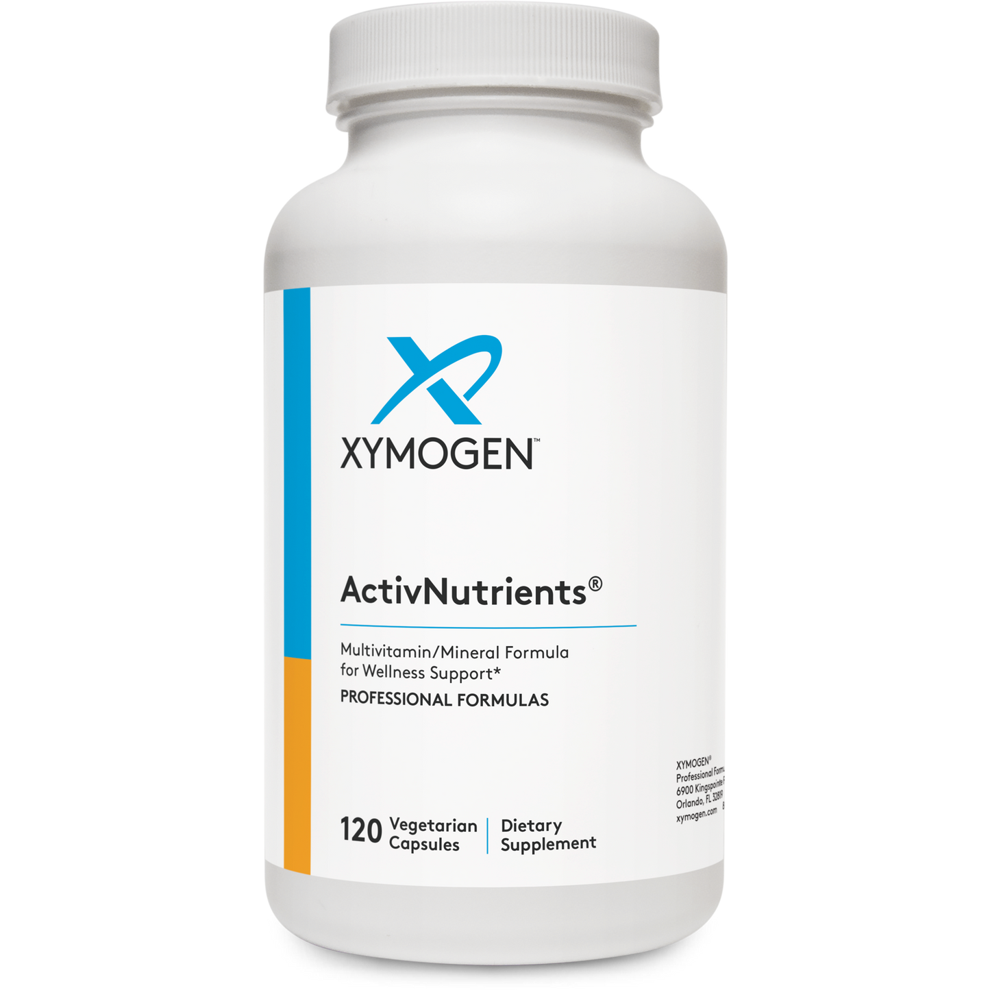 Xymogen, ActivNutrients®, 120 Capsules UPC 871149000332 | HiLife Vitamins