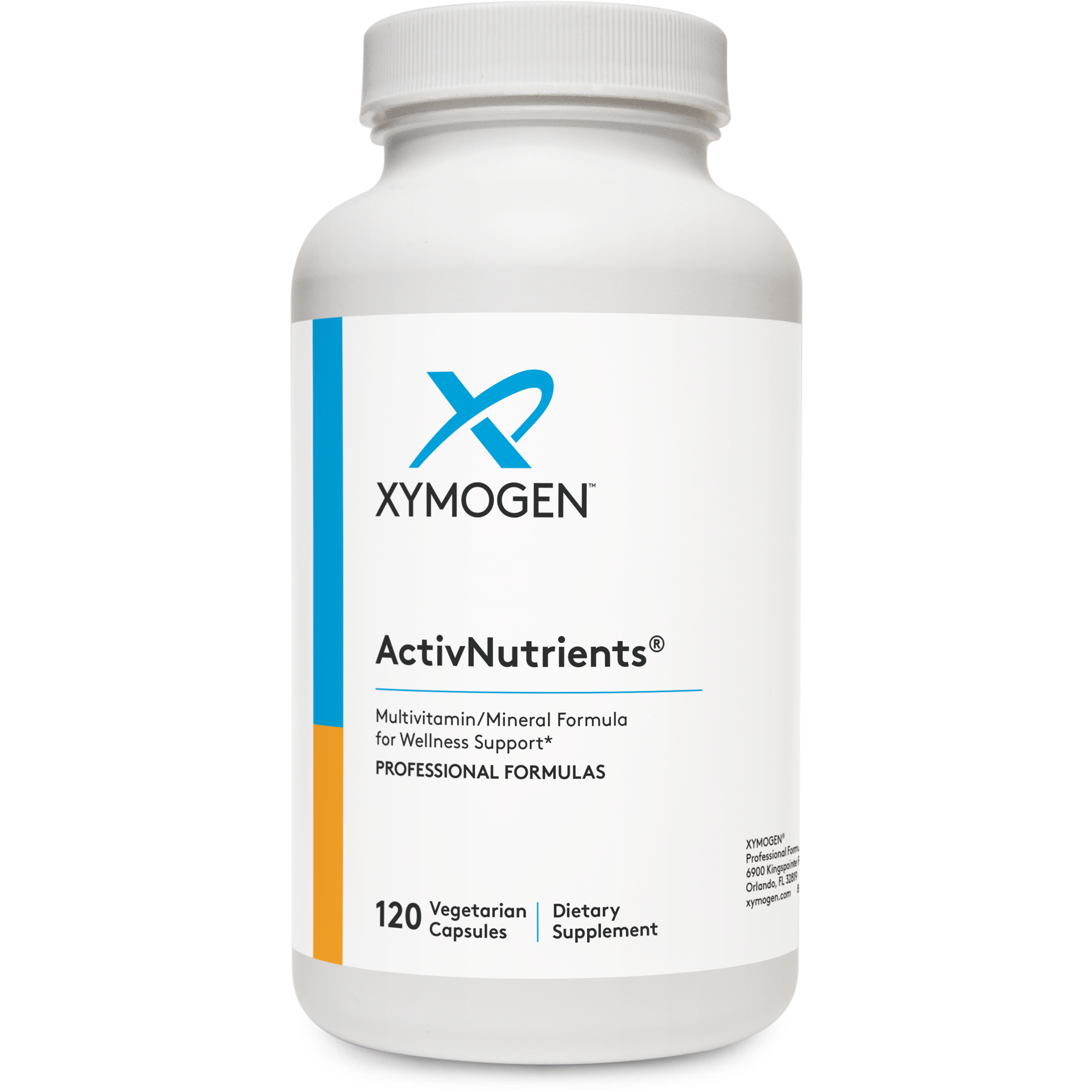 Xymogen, ActivNutrients®, 120 Capsules UPC 871149000332 | HiLife Vitamins