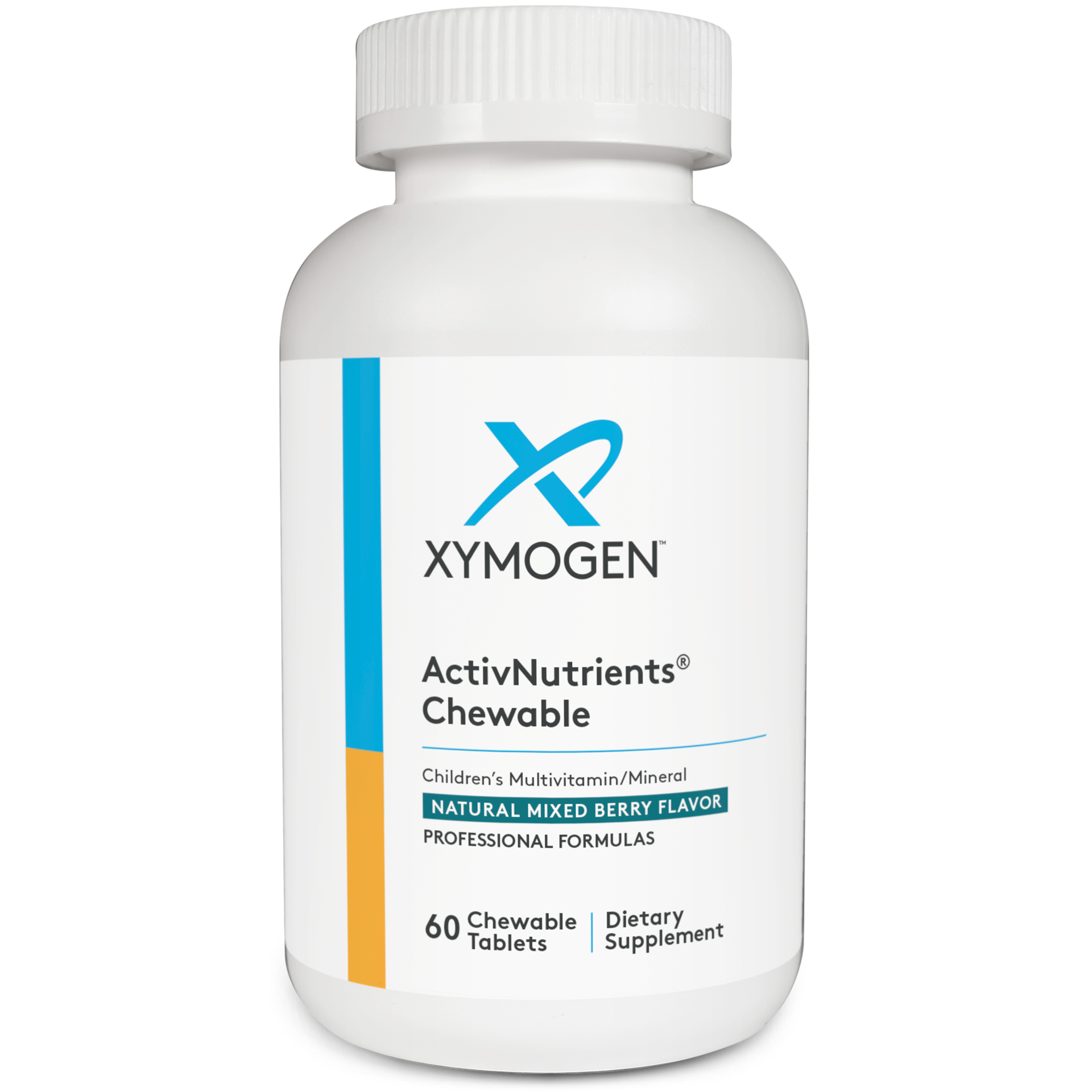 Xymogen, ActivNutrients® Chewable, Mixed Berry, 60 Tablets UPC 871149001636 | HiLife Vitamins