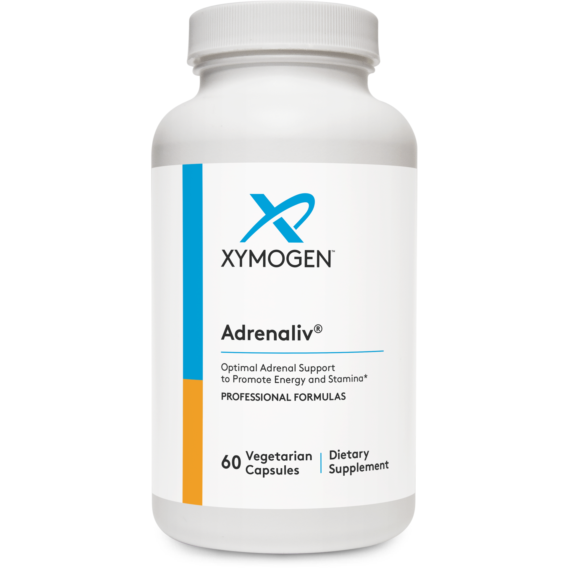 Xymogen, Adrenaliv®, 60 Capsules UPC 871149001698 | HiLife Vitamins