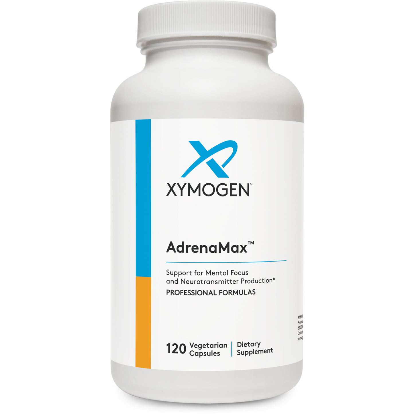 Xymogen, AdrenaMax™, 120 Capsules UPC 871149002848 | HiLife Vitamins