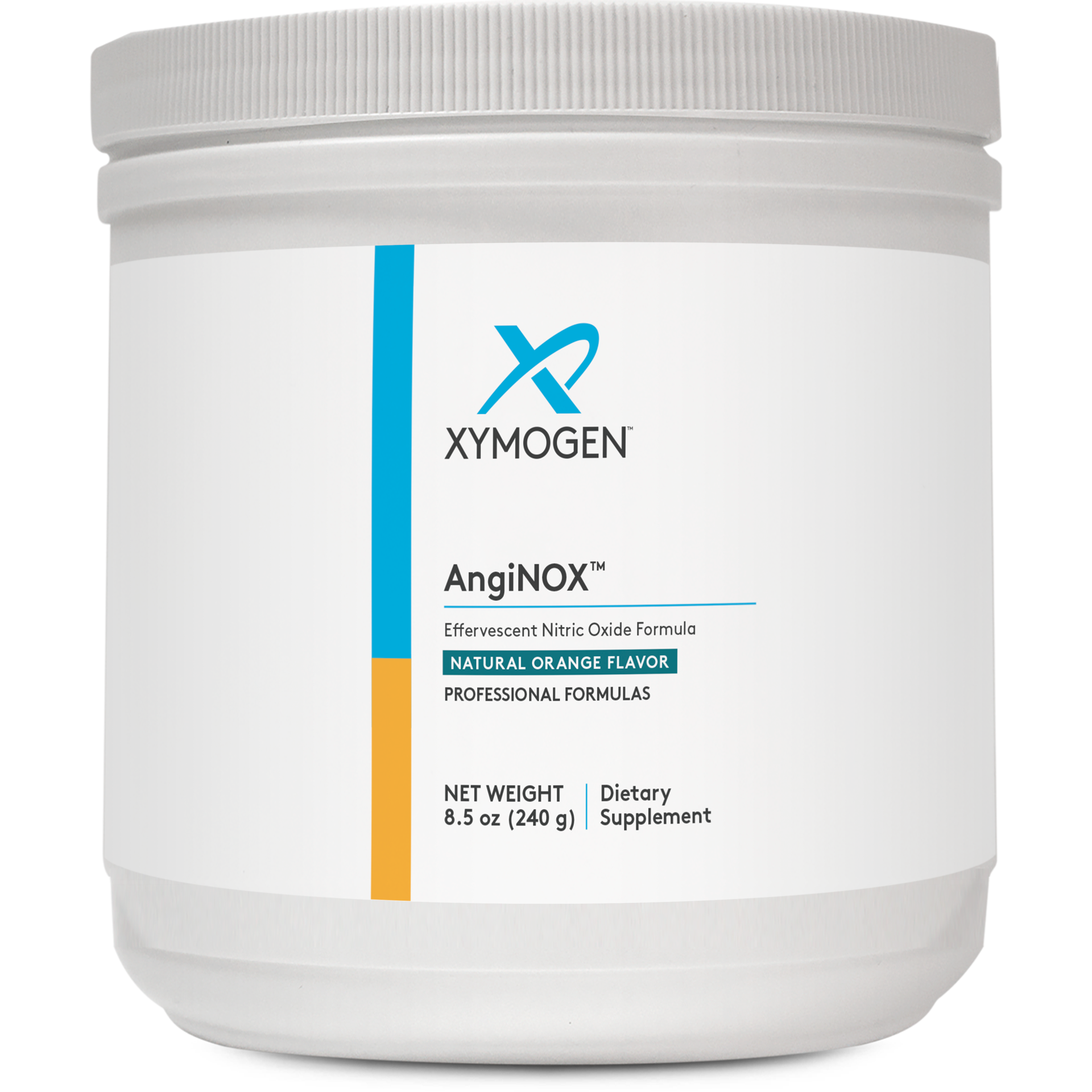 Xymogen, AngiNOX™, Natural Orange Flavor, 30 Servings UPC 871149001988 | HiLife Vitamins