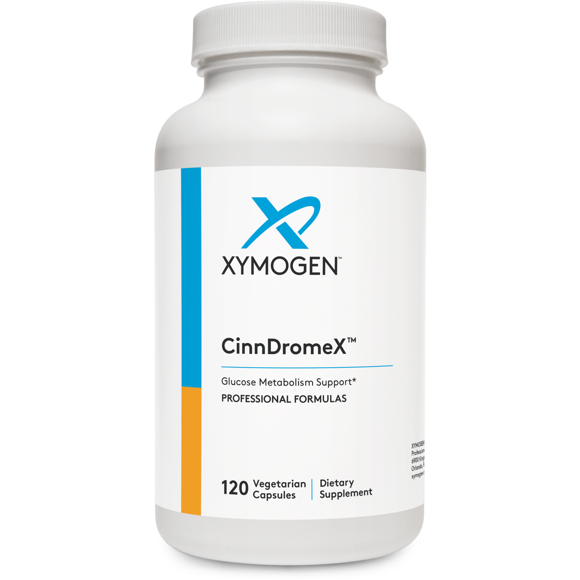 Xymogen, CinnDromeX™ 120 Capsules UPC 871149001063 | HiLife Vitamins