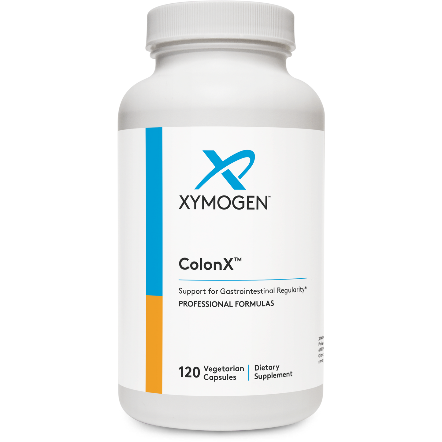 Xymogen, ColonX™ 120 Capsules UPC 871149004538 | HiLife Vitamins