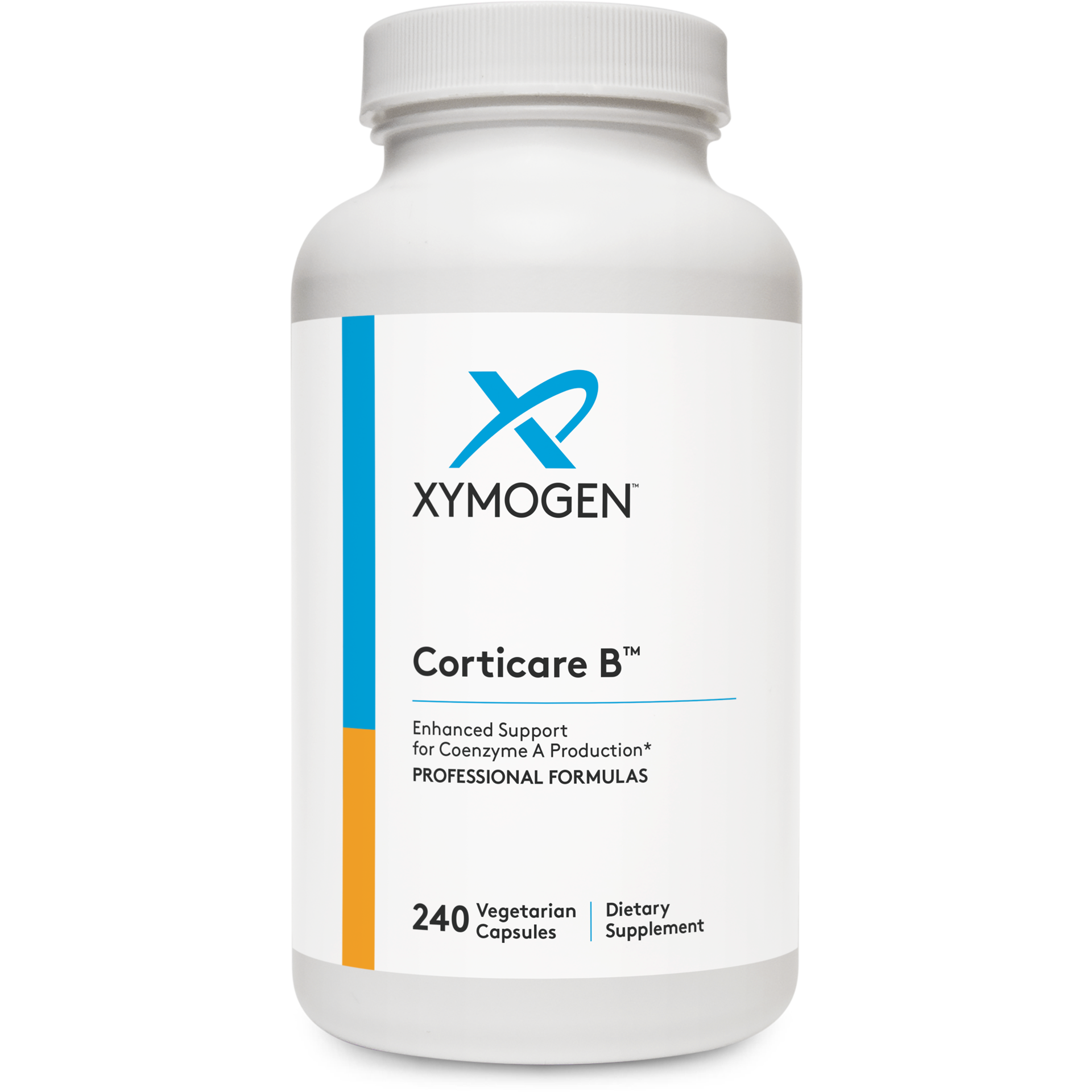 Xymogen, Corticare B™ 240 Capsules UPC 871149001162 | HiLife Vitamins