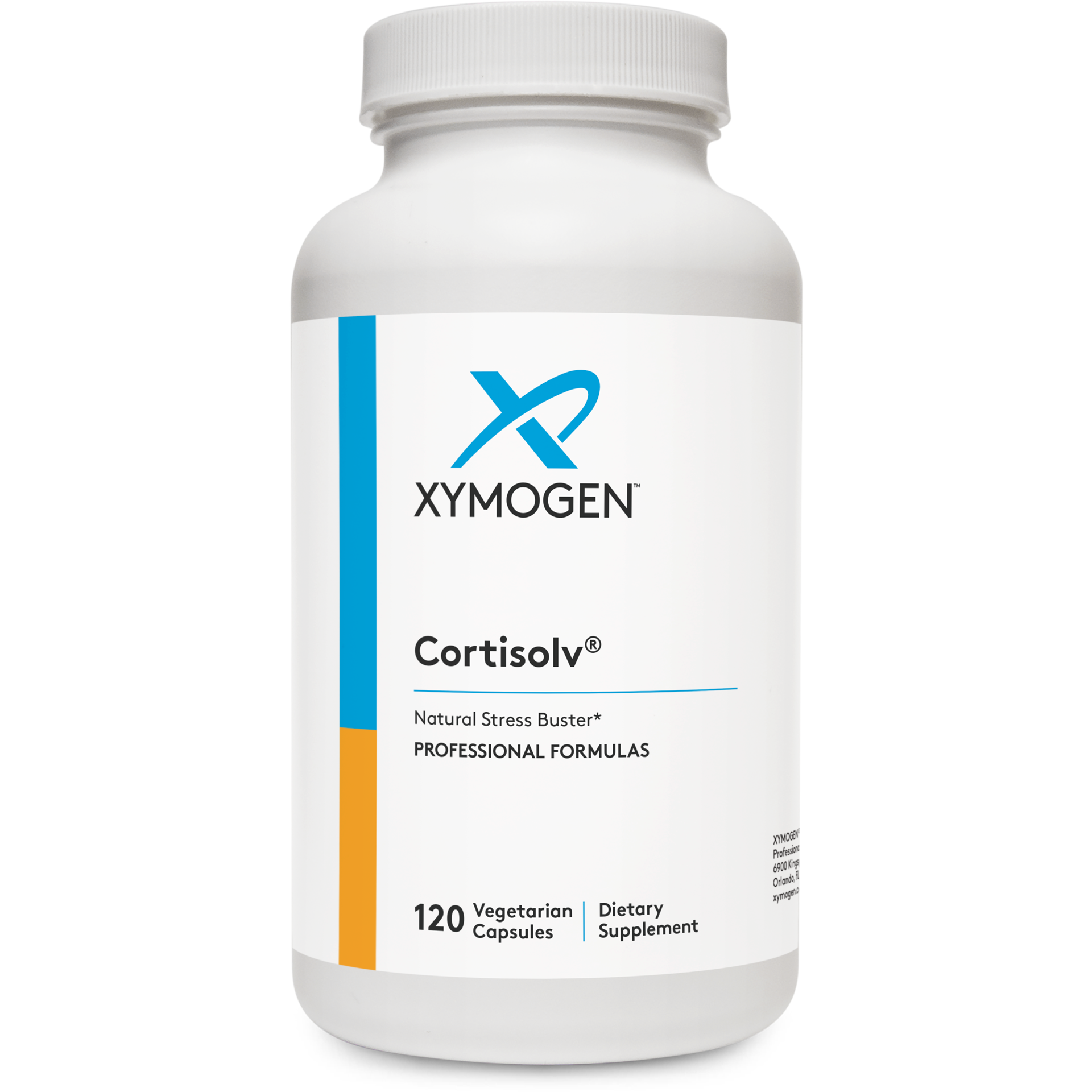 Xymogen, Cortisolv® 120 Capsules UPC 871149003258 | HiLife Vitamins