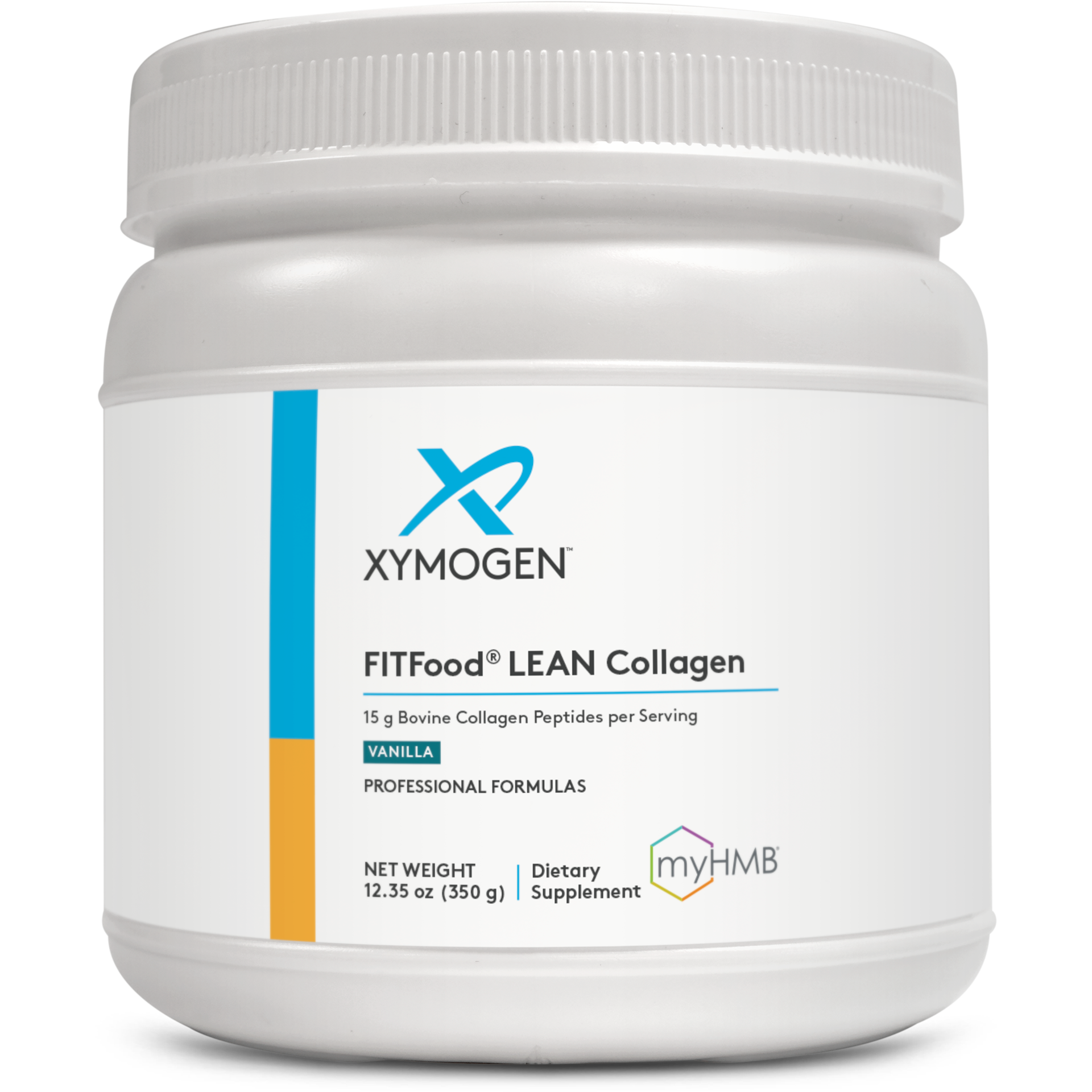 Xymogen, FIT Food® Lean Collagen Vanilla 14 Servings UPC 722537512046 | HiLife Vitamins