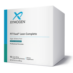 Xymogen, FIT Food® Lean Complete Dutch Chocolate Sugar- & Stevia-Free 10 Servings UPC 871149006884 | HiLife Vitamins