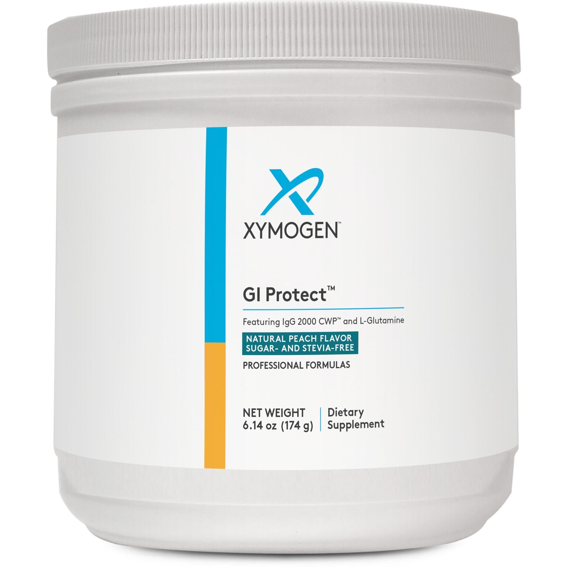 Xymogen, GI Protect™ Peach Sugar- & Stevia-Free 30 Servings UPC 871149003425 | HiLife Vitamins