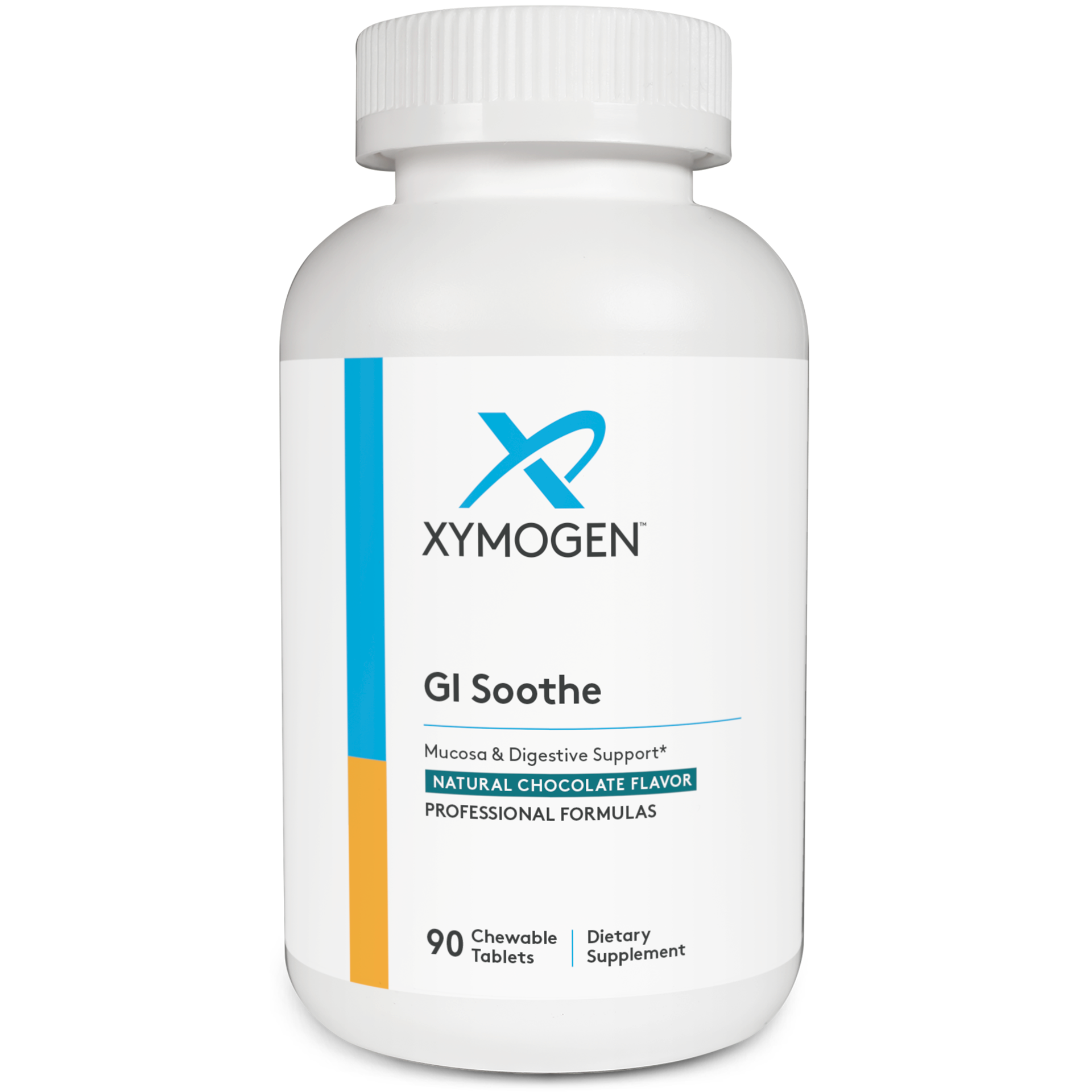 Xymogen, GI Soothe Chocolate 90 Tablets UPC 722537512633 | HiLife Vitamins