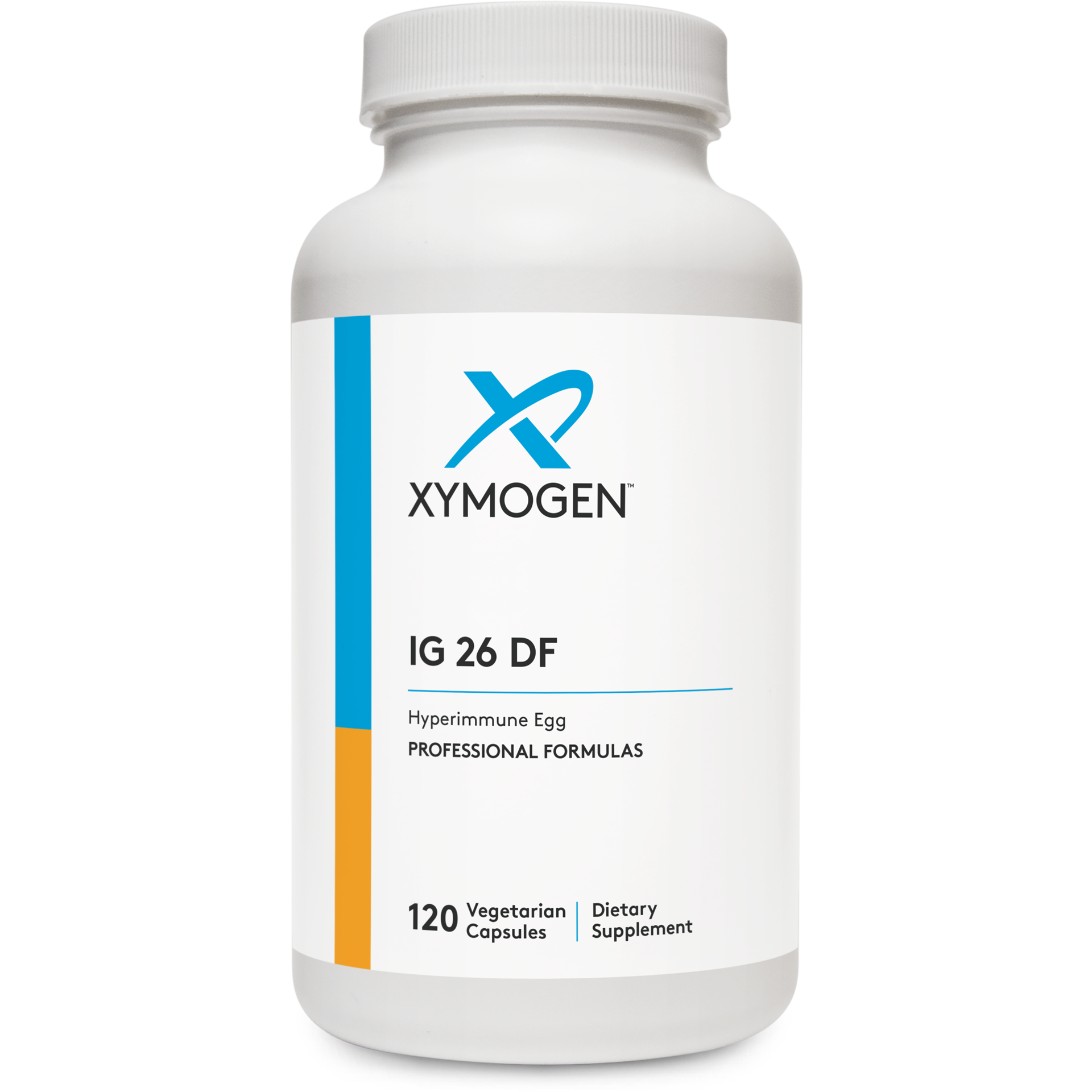 Xymogen, IG 26 DF 120 Capsules UPC 871149004255 | HiLife Vitamins