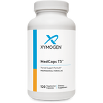 Xymogen, MedCaps T3™ 120 Capsules UPC 871149000448 | HiLife Vitamins