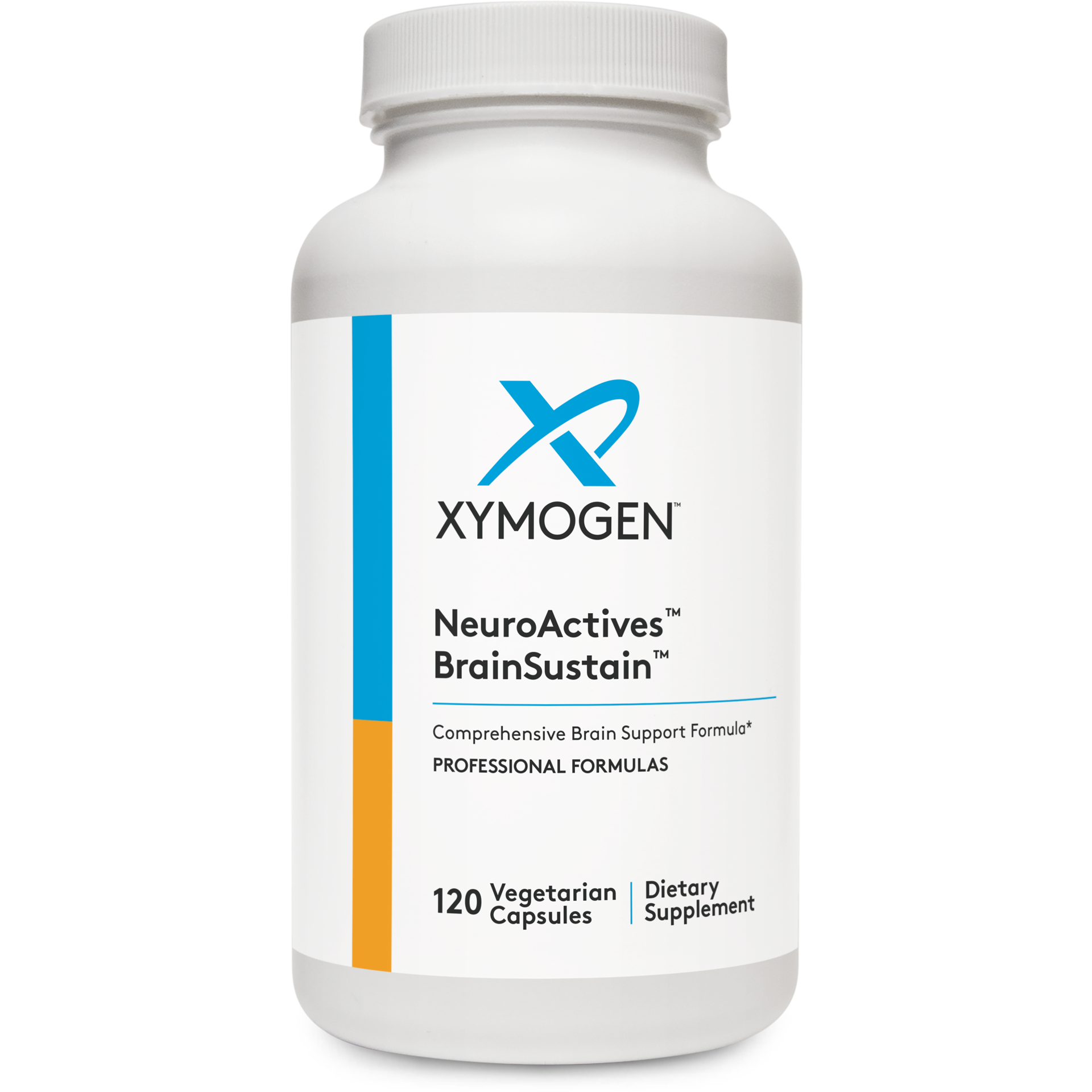 Xymogen, NeuroActives™ BrainSustain™ 120 Capsules UPC 871149002800 | HiLife Vitamins
