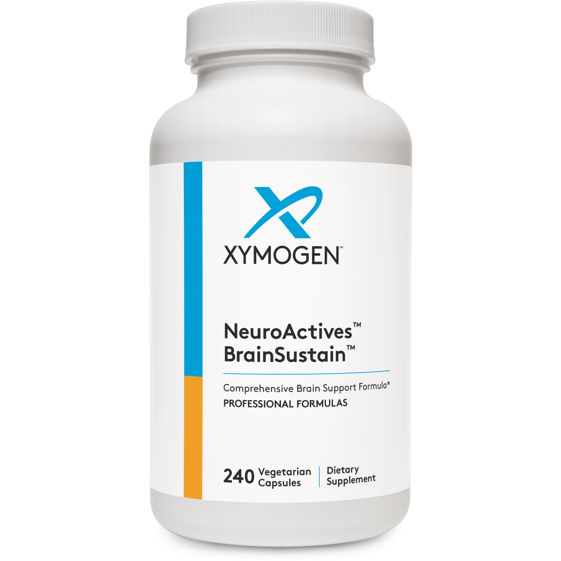 Xymogen, NeuroActives™ BrainSustain™ 240 Capsules UPC 871149002794 | HiLife Vitamins