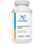 Xymogen, Omega MonoPure® 650 EC, 120 Softgels UPC 871149003852 | HiLife Vitamins