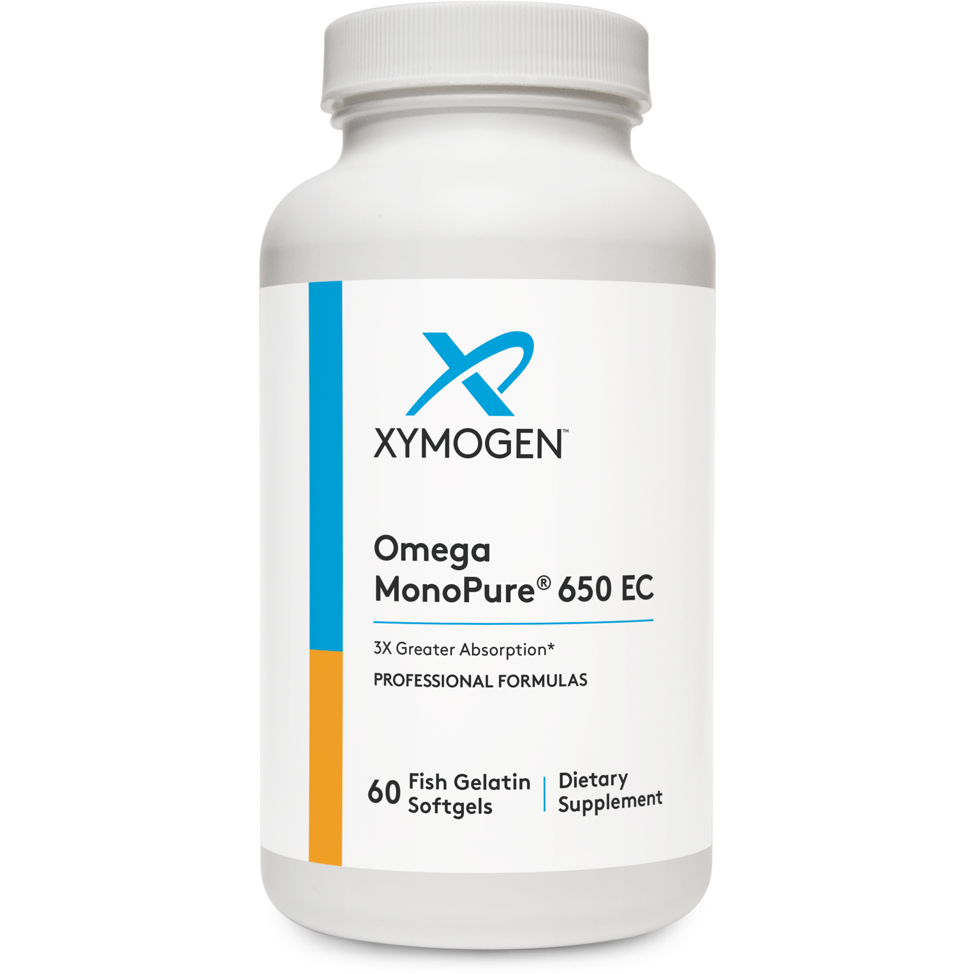 Xymogen, Omega MonoPure® 650 EC, 60 Softgels UPC 871149004361 | HiLife Vitamins