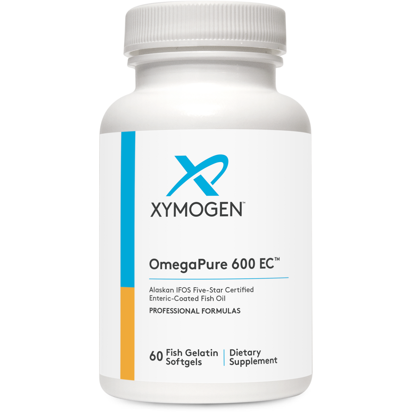Xymogen, OmegaPure 600 EC™ 60 Softgels UPC 871149000684 | HiLife Vitamins
