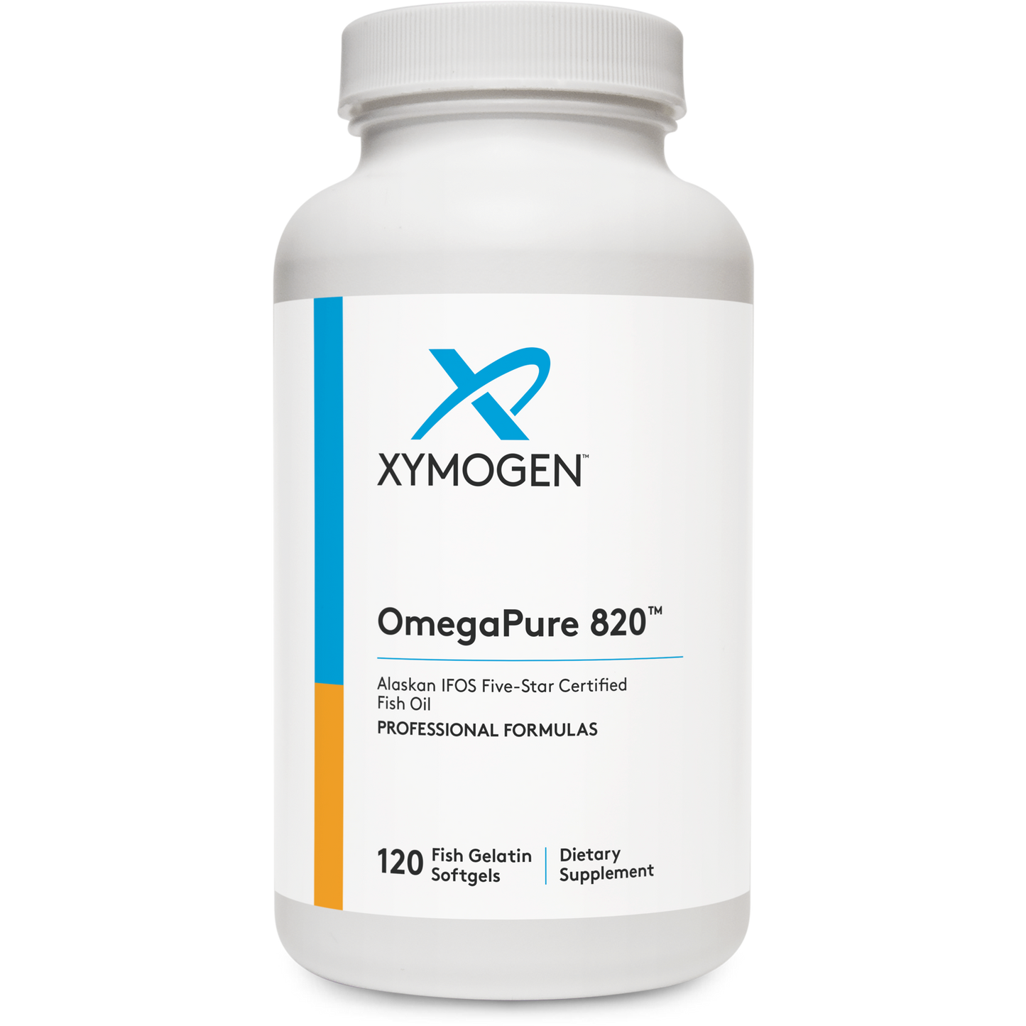 Xymogen, OmegaPure 820™ 120 Softgels UPC 871149002176 | HiLife Vitamins