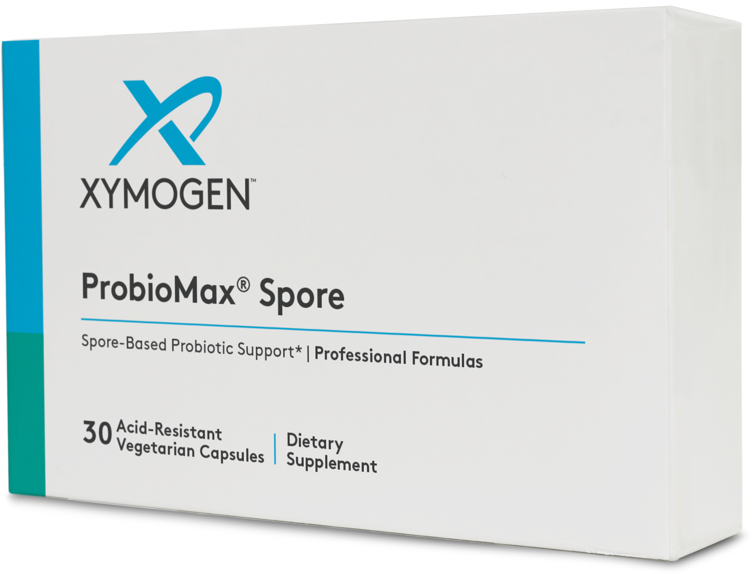 Xymogen, ProbioMax® Spore 30 Capsules UPC 722537512848 | HiLife Vitamins