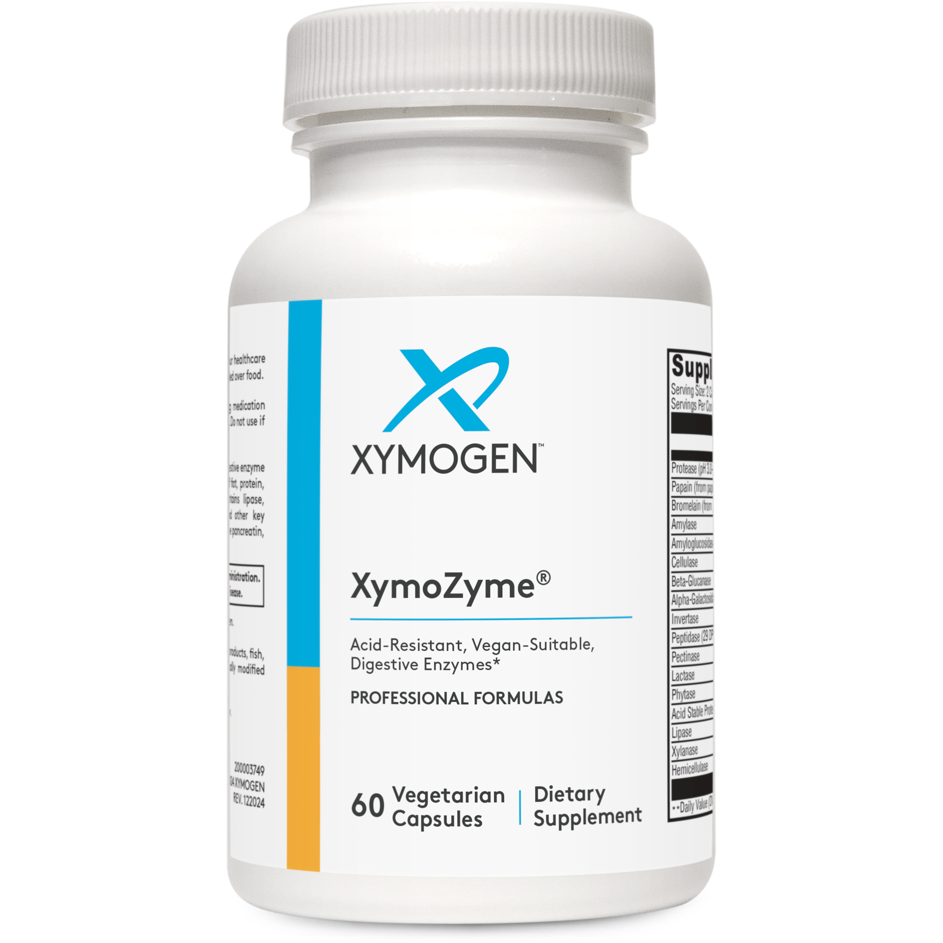 Xymogen, XymoZyme® 60 Capsules UPC 871149003685 | HiLife Vitamins