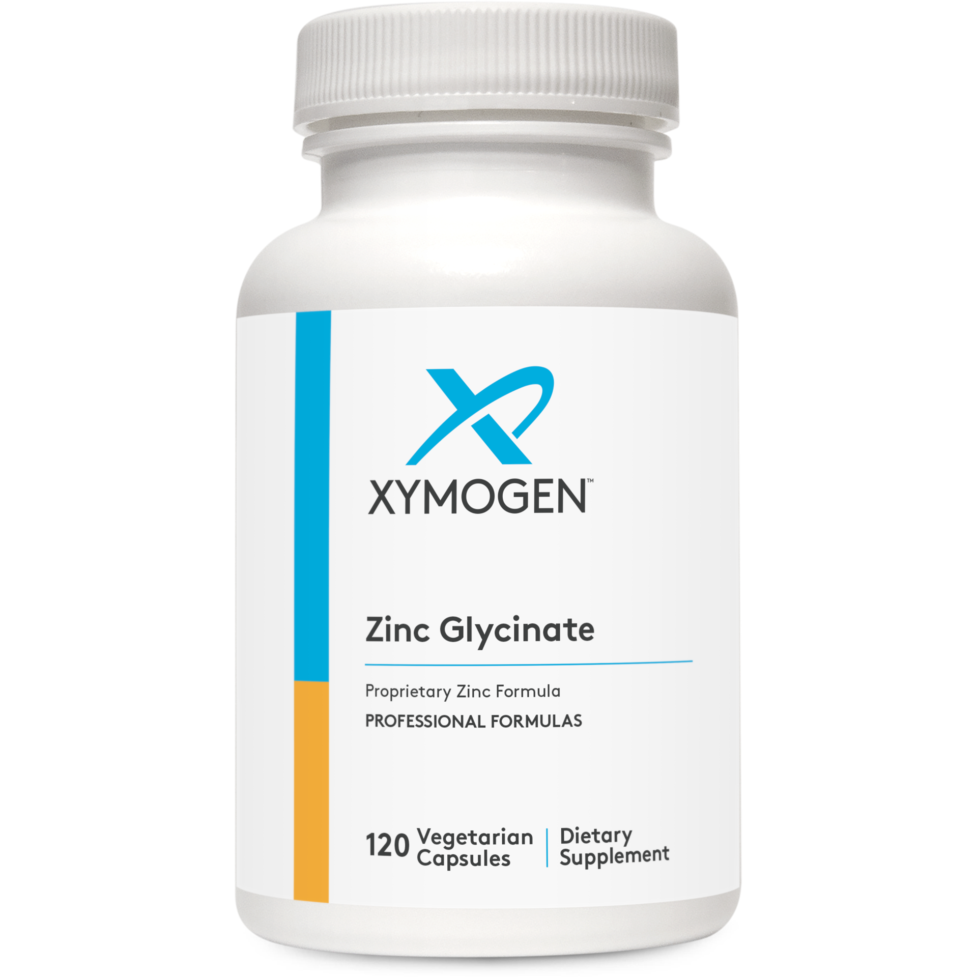 Xymogen, Zinc Glycinate 120 Capsules UPC 871149001230 | HiLife Vitamins