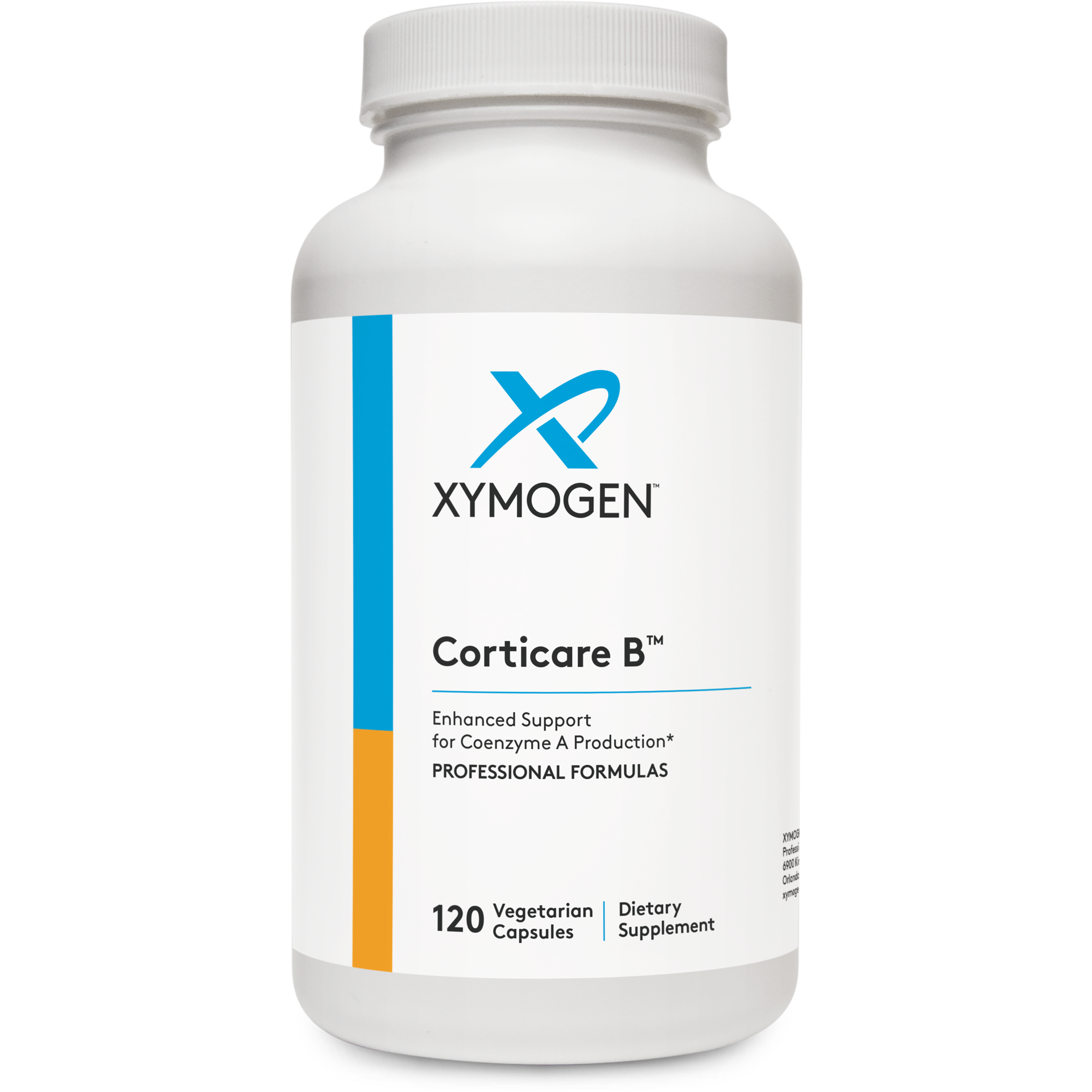 Xymogen, Corticare B™ 120 Capsules UPC 871149001155 | HiLife Vitamins
