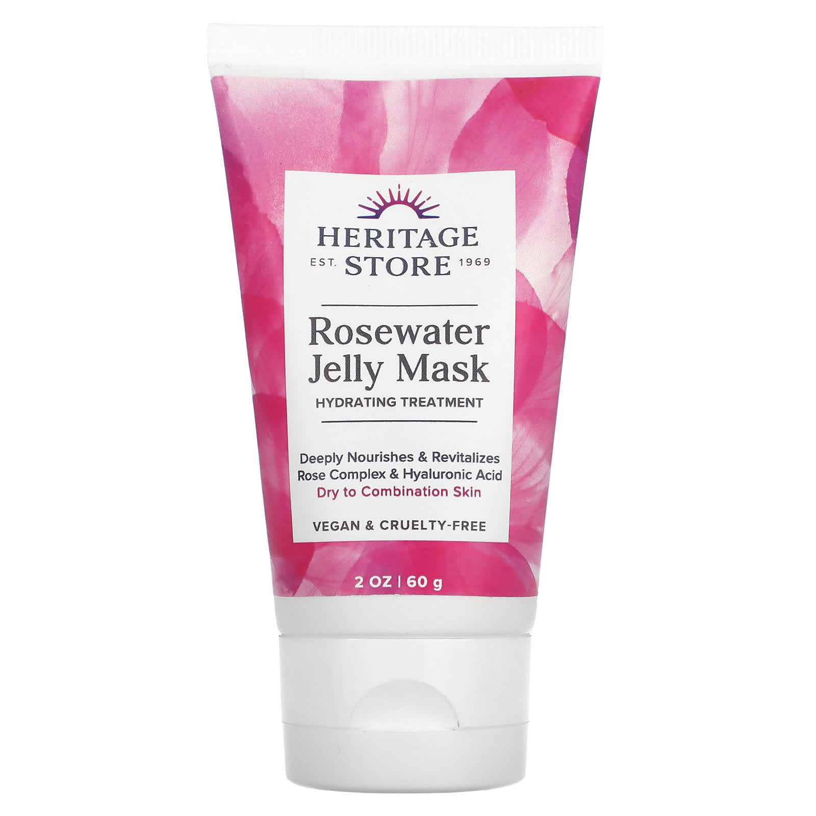 HERITAGE PRODUCTS, Rosewater Jelly Mask HS, 1 OUNCE UPC 076970293810 | HiLife Vitamins