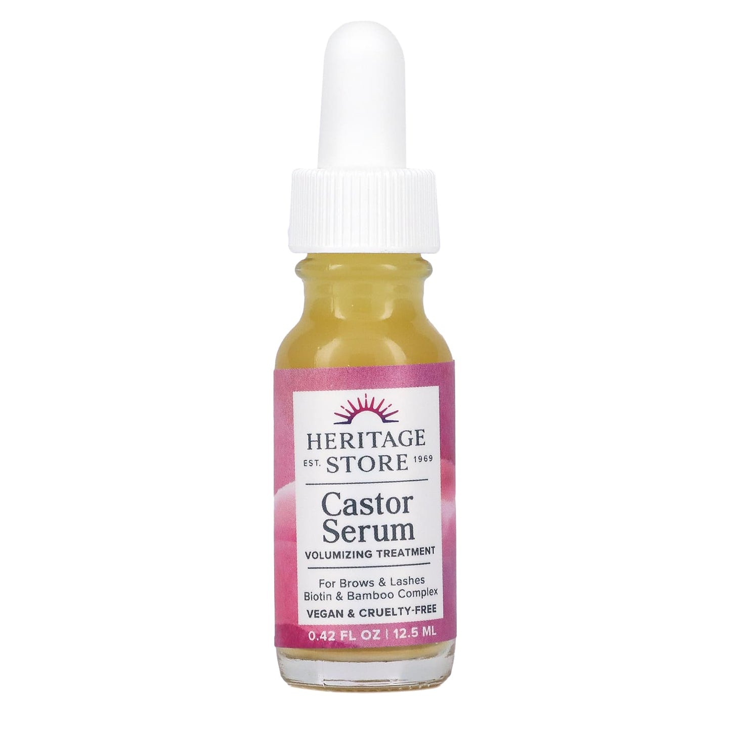 HERITAGE PRODUCTS, Castor Brow & Lash Serum, 1 OUNCE UPC 076970729746 | HiLife Vitamins