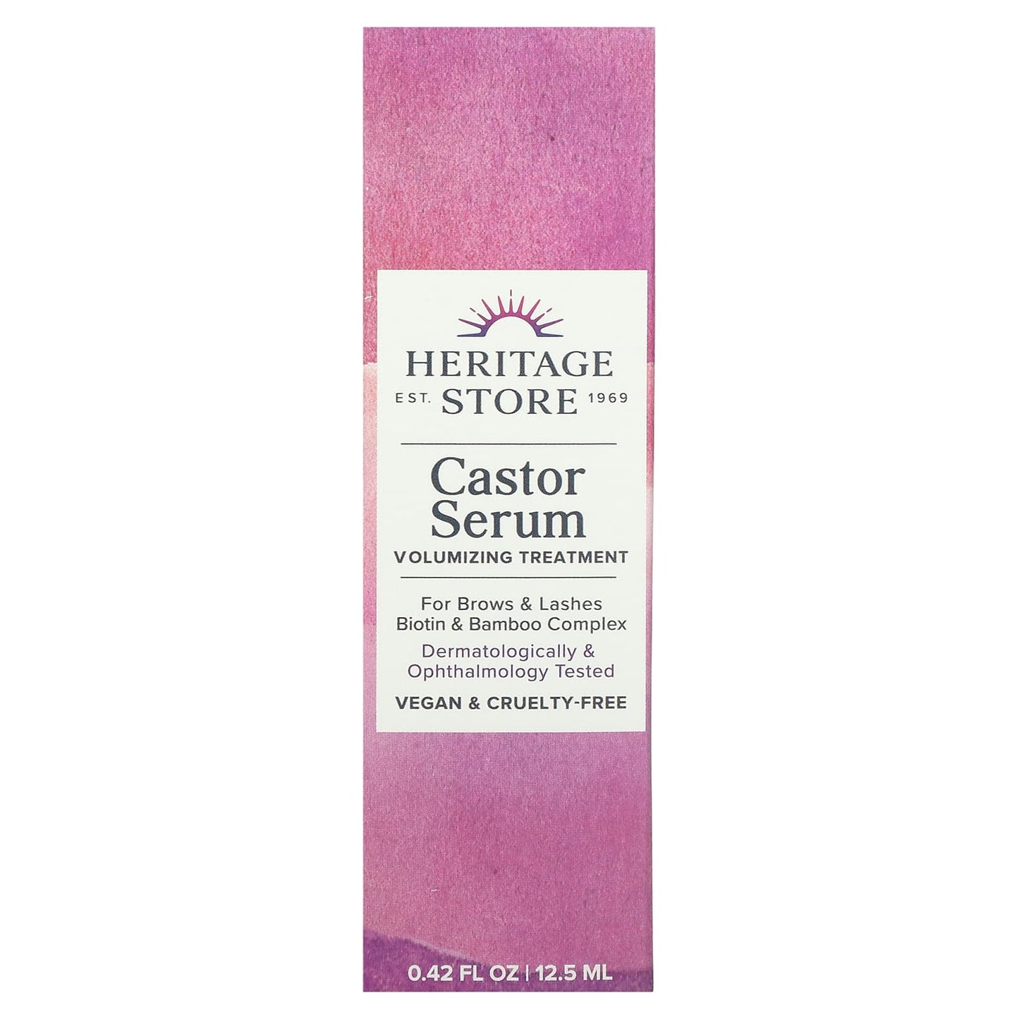 HERITAGE PRODUCTS, Castor Brow & Lash Serum, 1 OUNCE UPC 076970729746 | HiLife Vitamins