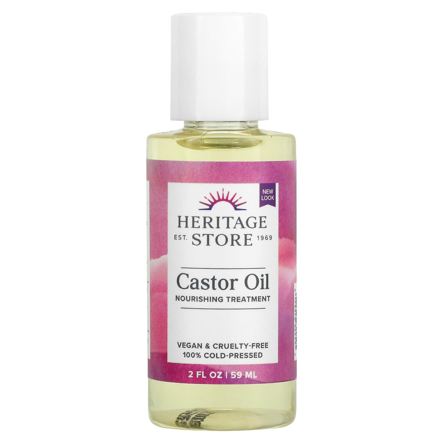 HERITAGE PRODUCTS, Castor Oil, 2 OUNCE UPC 076970824595 | HiLife Vitamins