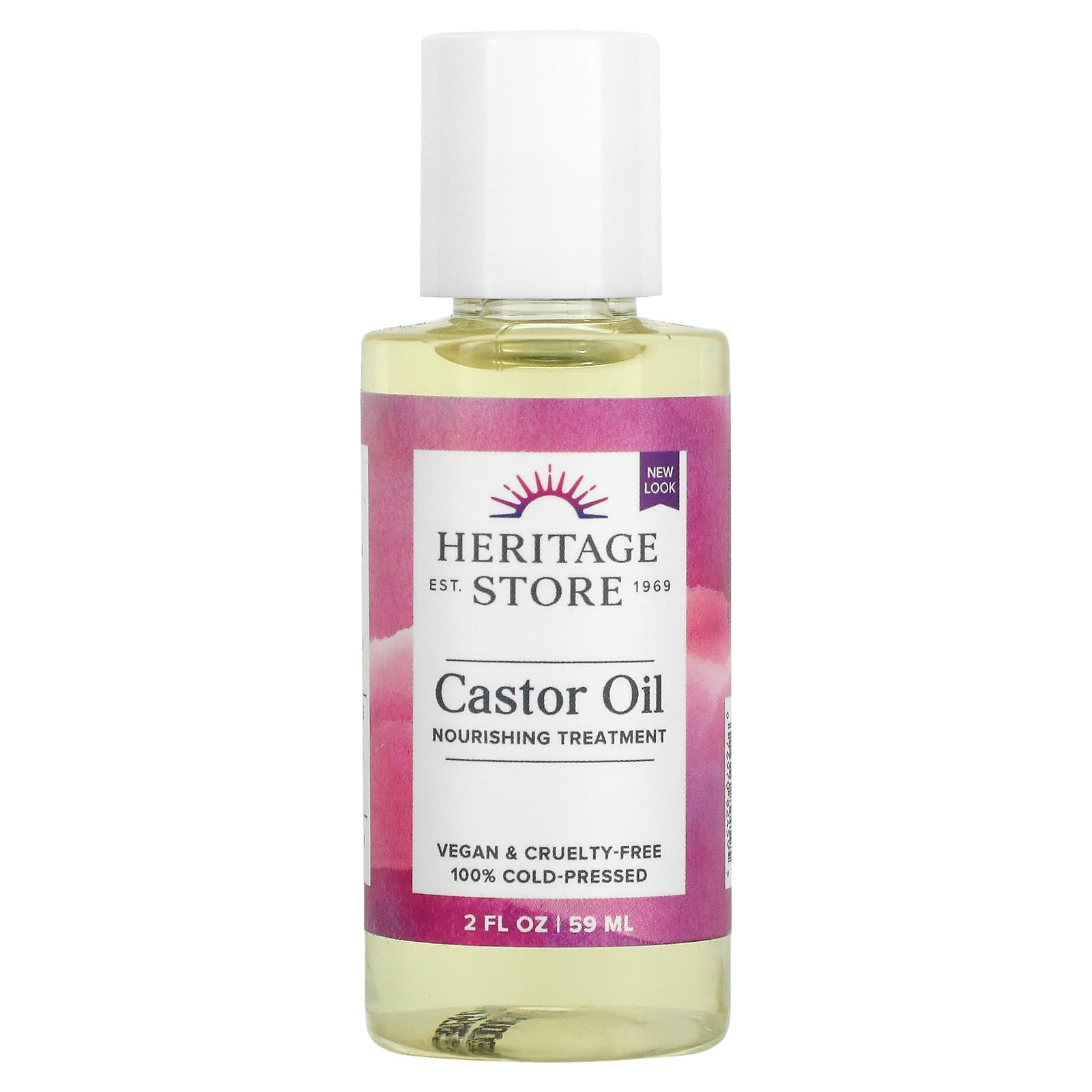 HERITAGE PRODUCTS, Castor Oil, 2 OUNCE UPC 076970824595 | HiLife Vitamins