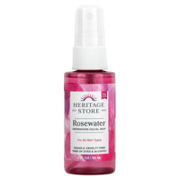 HERITAGE PRODUCTS, Rosewater w/ Atomizer, 2 OUNCE UPC 076970945610 | HiLife Vitamins